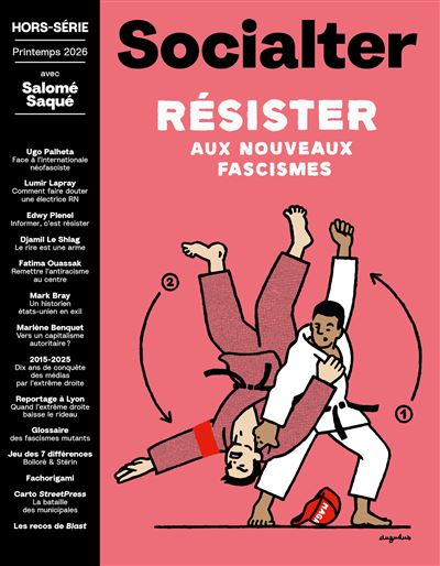 Couverture du hors-série Socialter n°20 « Manuel de résistances populaires »